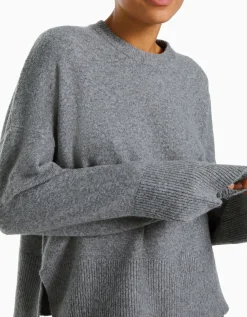 BERSHKA Pull oversize Rose Clearance