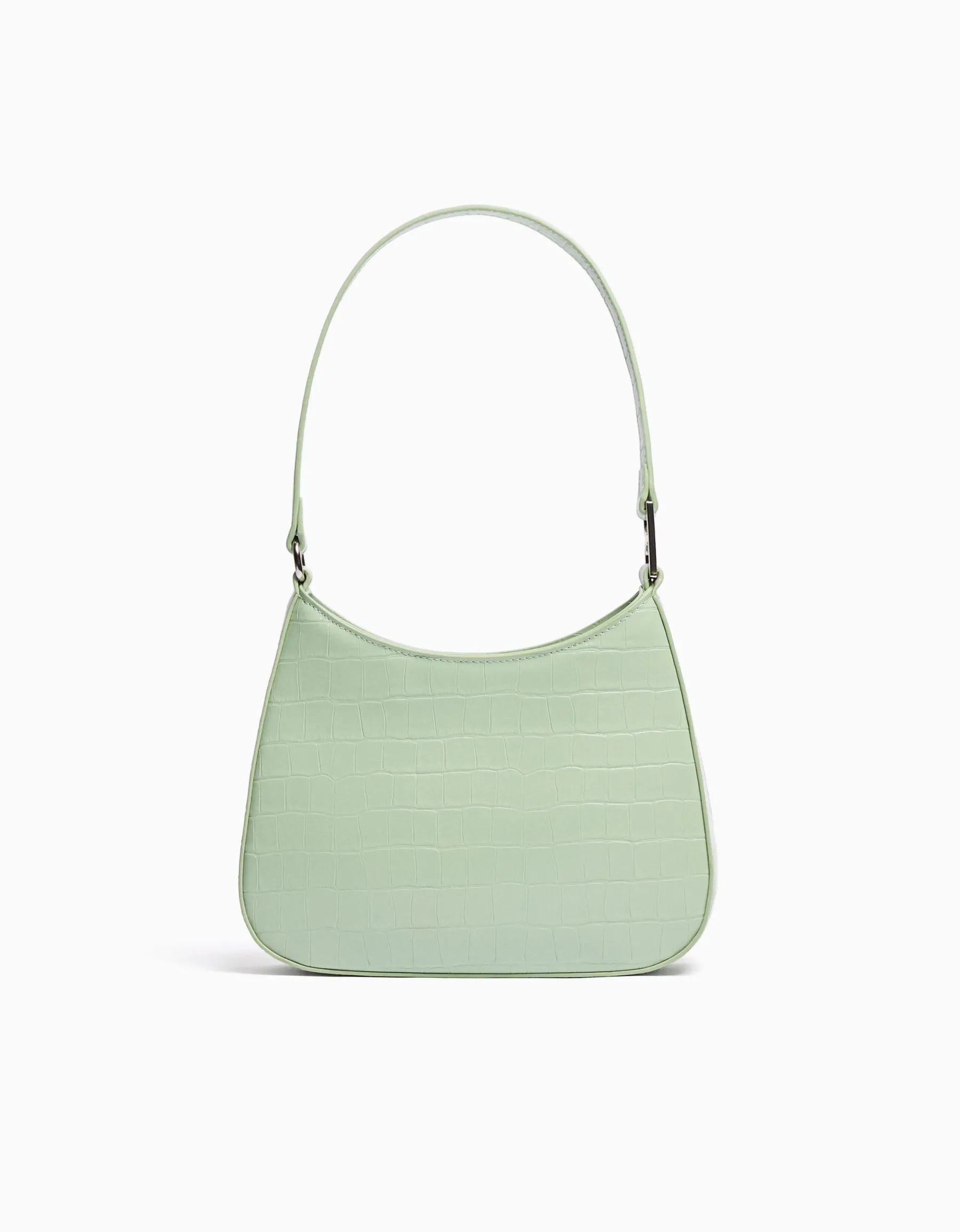 BERSHKA Sac anse Vert Discount