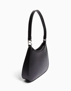 BERSHKA Sac anse Noir Cheap