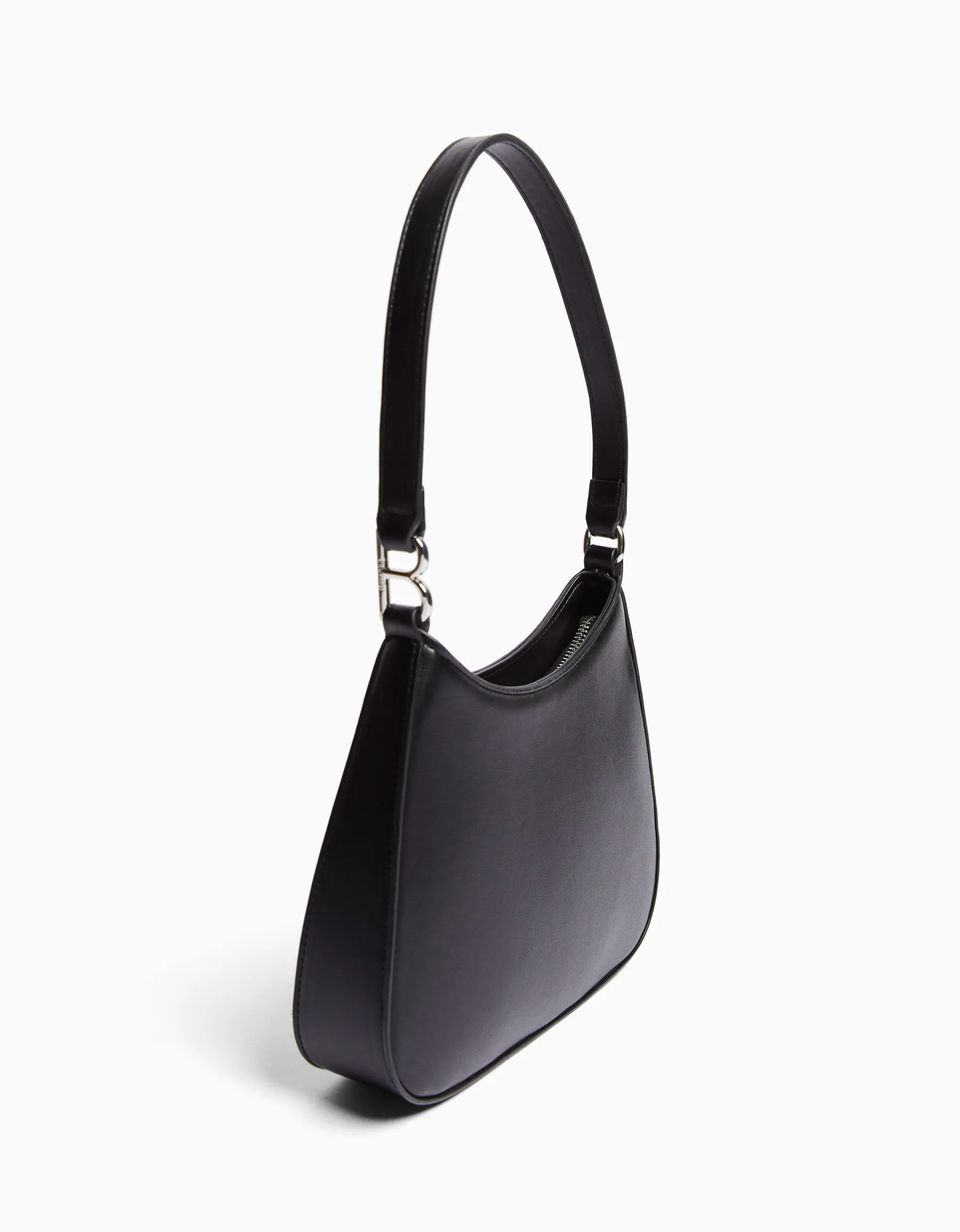 BERSHKA Sac anse Noir Sale