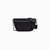 BERSHKA Sac banane tissu fermetures Éclair Écru Hot