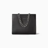 BERSHKA Sac chaîne chunky Noir Store