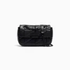BERSHKA Sac matelassé chaîne Noir Sale