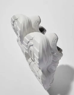 BERSHKA Sneakers volume avec mesh homme Blanc Discount