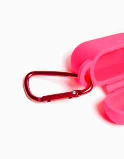 BERSHKA Étui airpods basique Fuchsia Shop